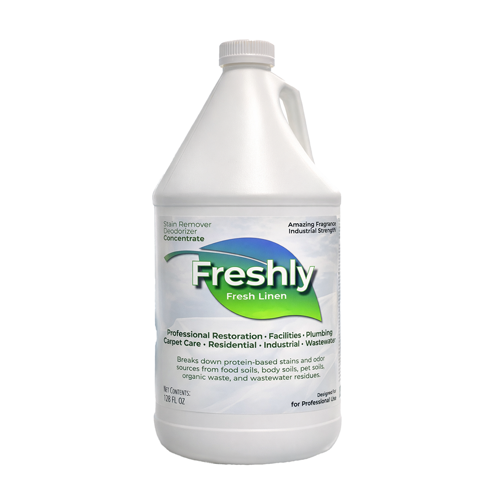 Freshly Organic Enzyme Stain Remover & Deodorizer Concentrate